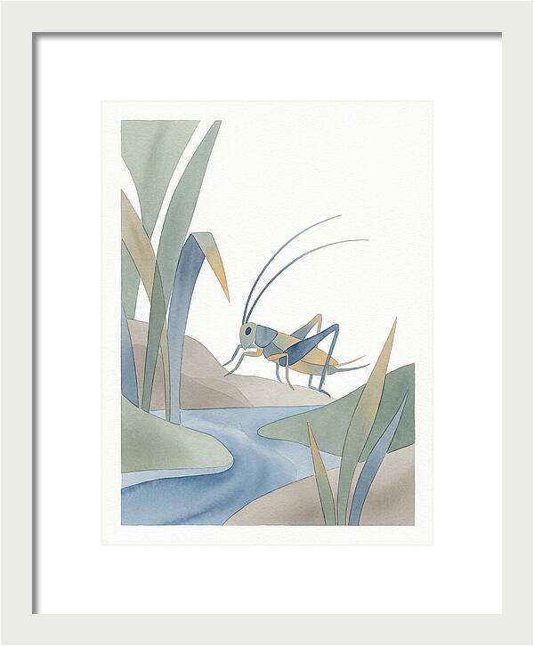 Cricket Among The Grass