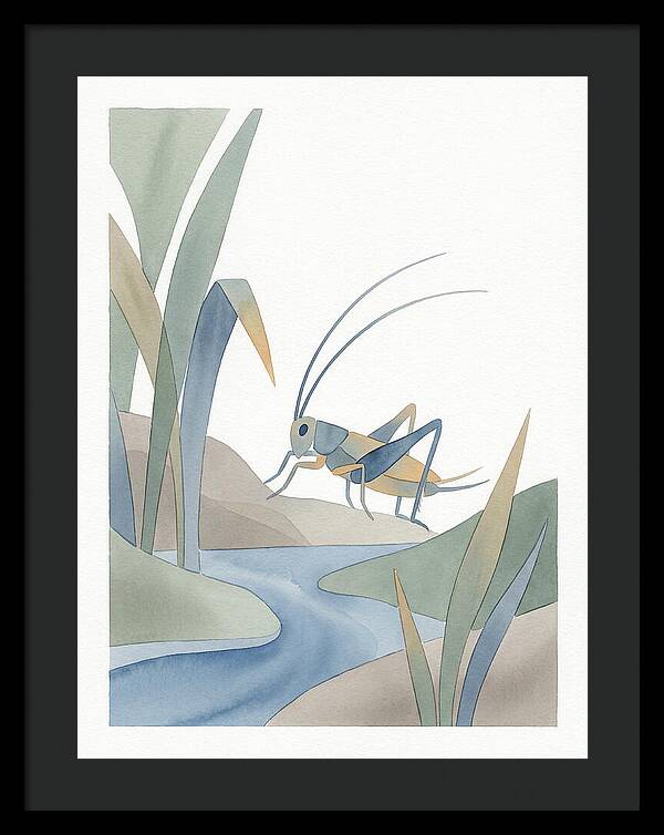 Cricket Among The Grass
