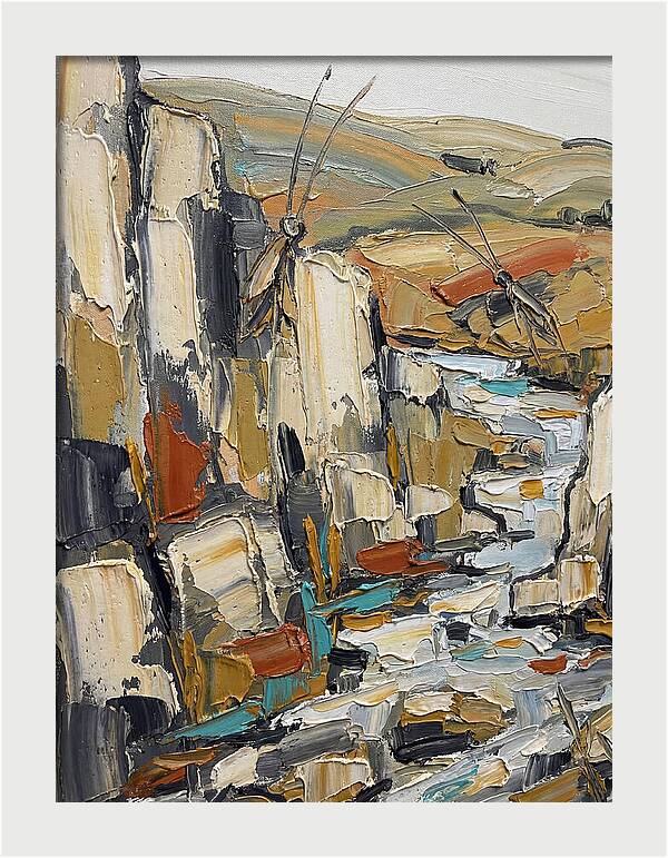 Crickets Among Rocky Terrain