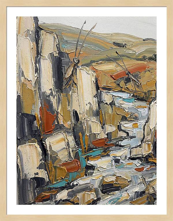 Crickets Among Rocky Terrain