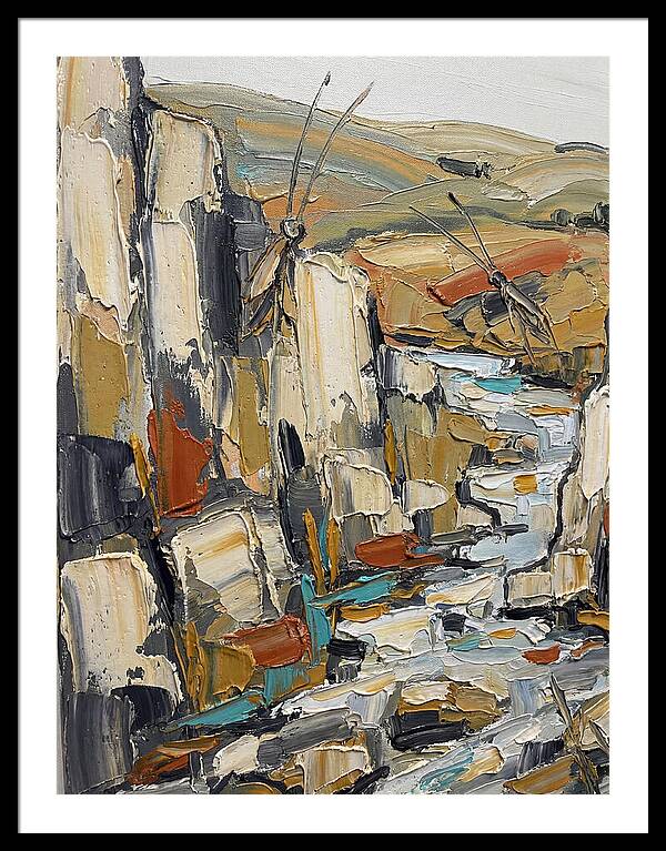 Crickets Among Rocky Terrain