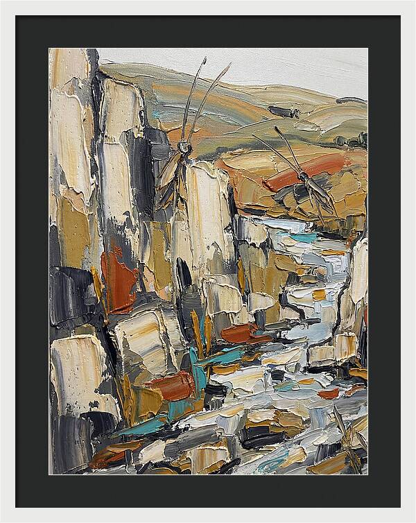 Crickets Among Rocky Terrain