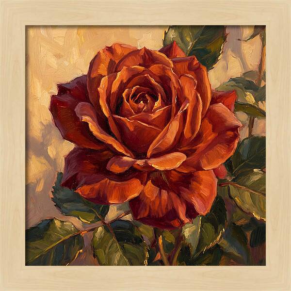Crimson Blossom Unfolding
