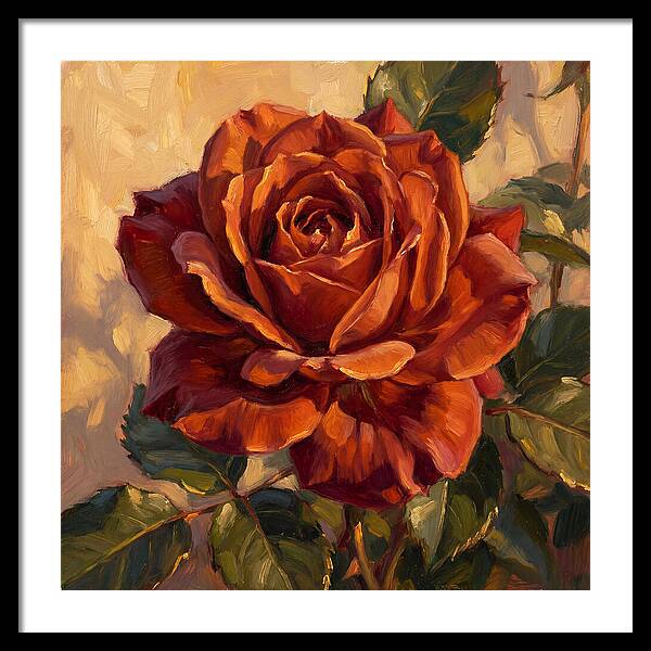 Crimson Blossom Unfolding