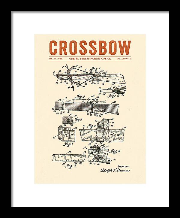 Crossbow Retro Patent Us2609810a
