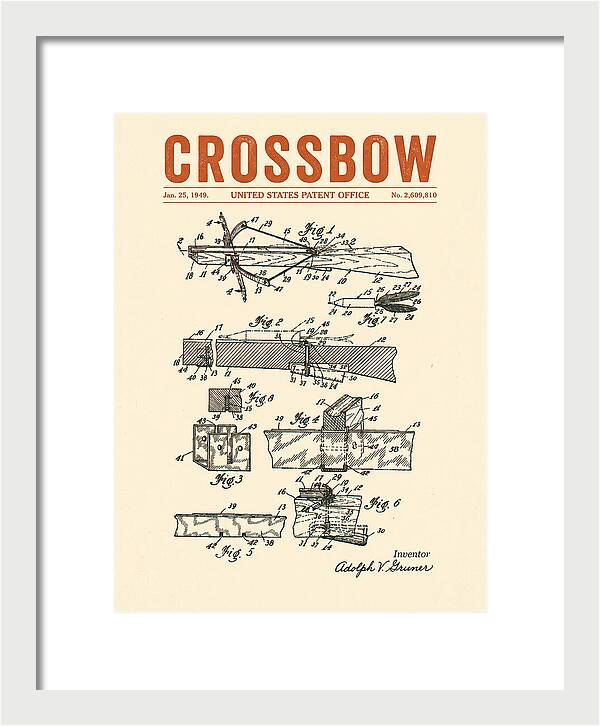 Crossbow Retro Patent Us2609810a
