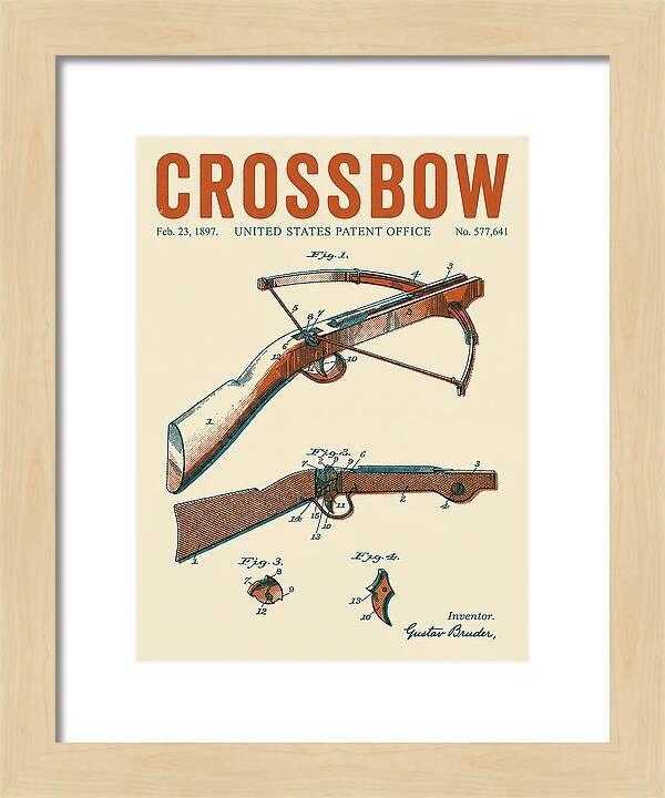 Crossbow Retro Patent Us577641a