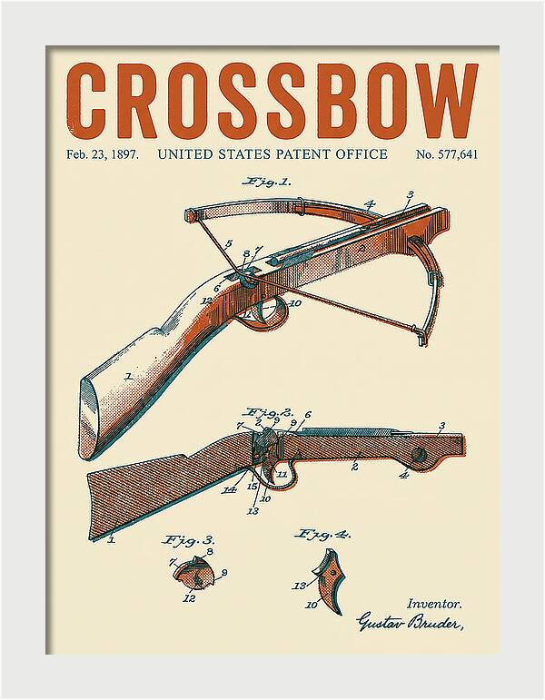 Crossbow Retro Patent Us577641a