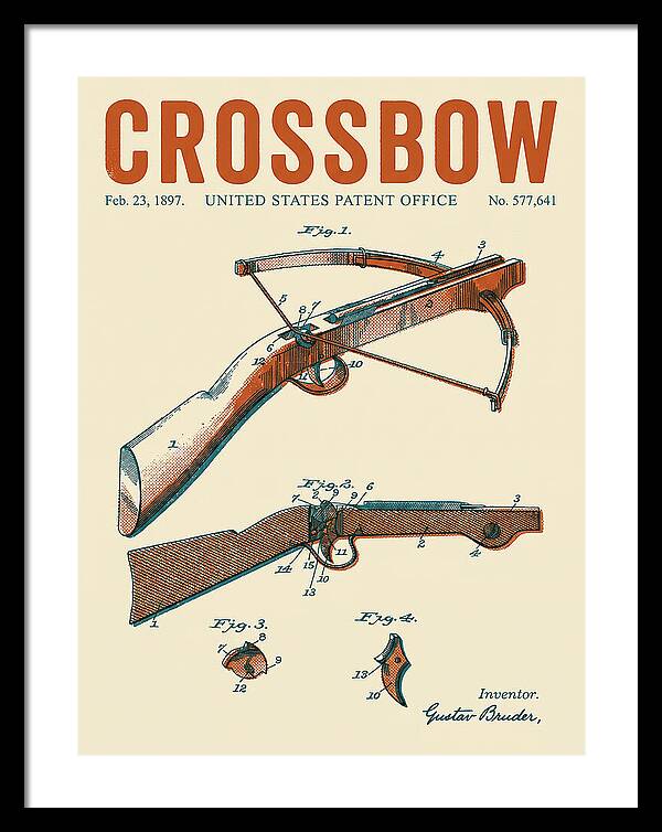 Crossbow Retro Patent Us577641a