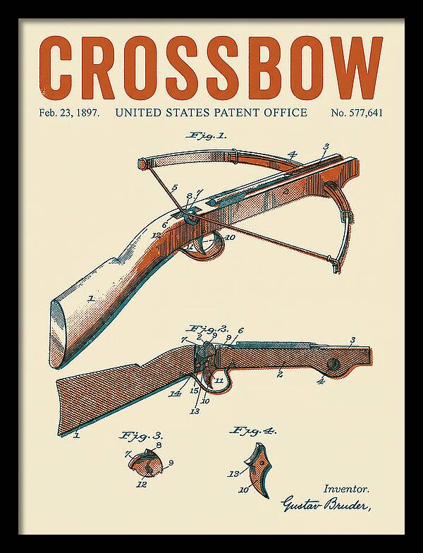 Crossbow Retro Patent Us577641a