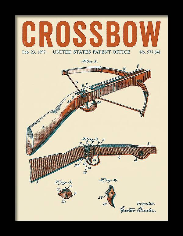 Crossbow Retro Patent Us577641a