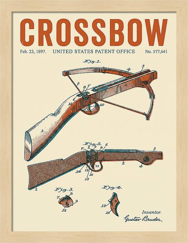Crossbow Retro Patent Us577641a