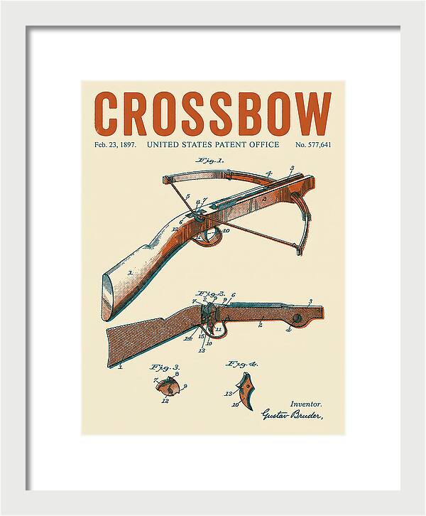 Crossbow Retro Patent Us577641a