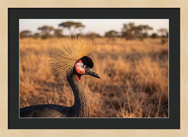 Crowned Crane Majesty
