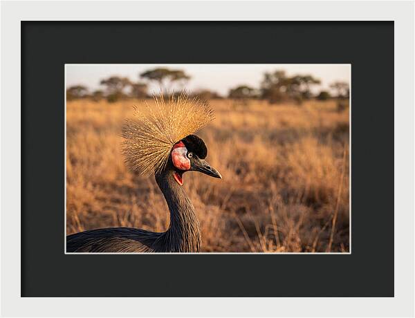 Crowned Crane Majesty