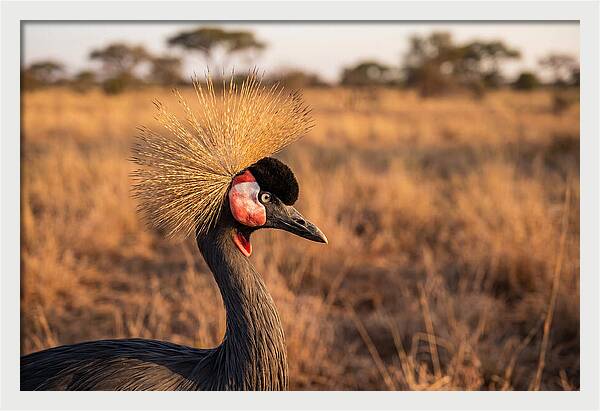 Crowned Crane Majesty