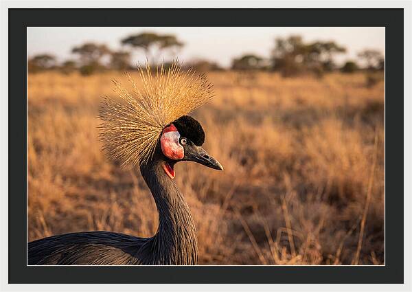 Crowned Crane Majesty