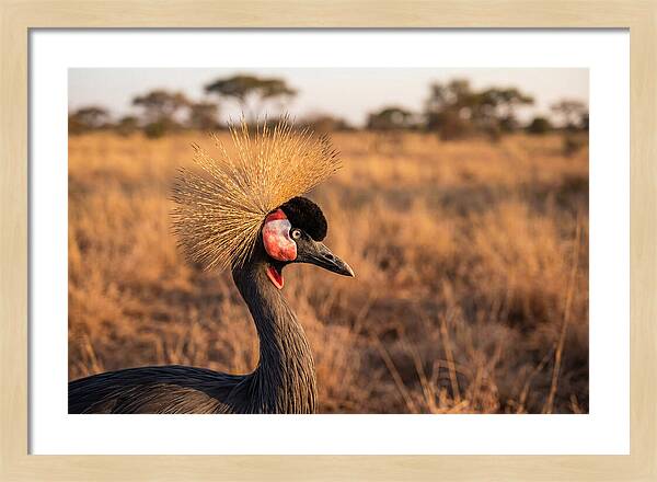 Crowned Crane Majesty