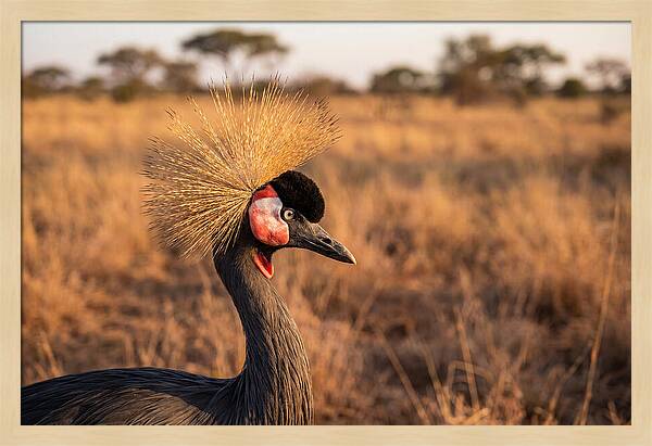 Crowned Crane Majesty