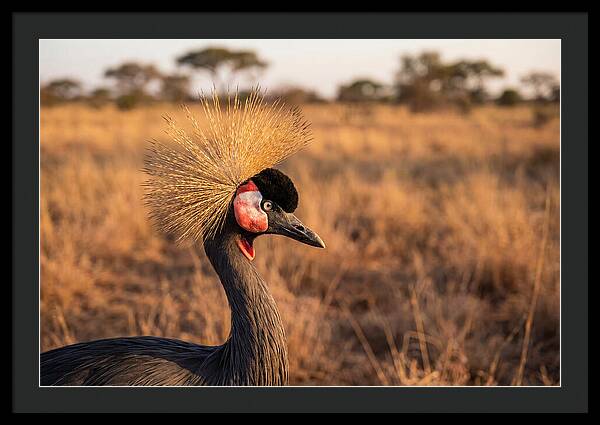 Crowned Crane Majesty