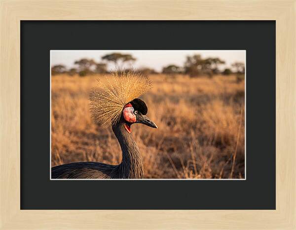 Crowned Crane Majesty