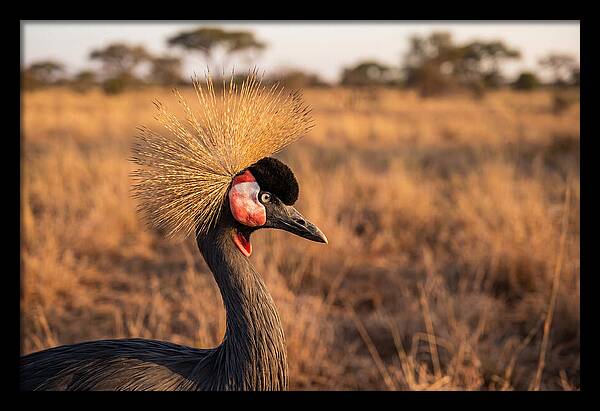 Crowned Crane Majesty