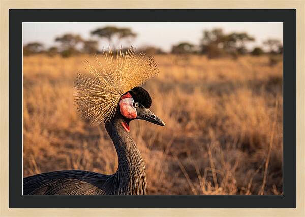 Crowned Crane Majesty