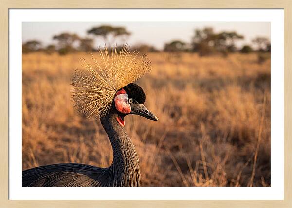 Crowned Crane Majesty