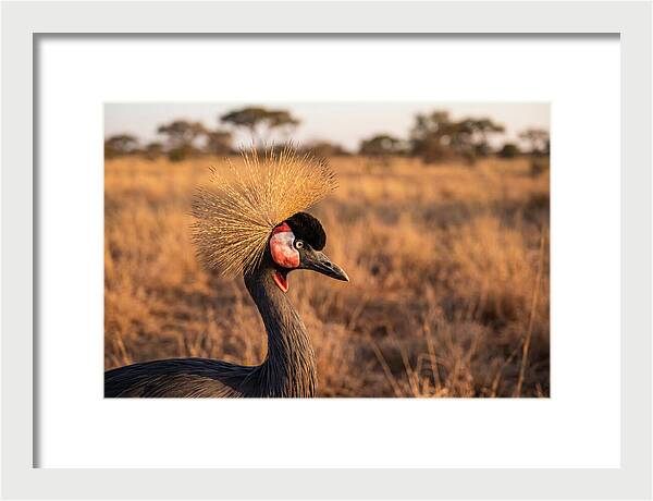 Crowned Crane Majesty