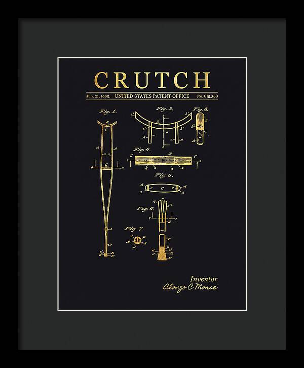 Crutch Gold Patent Us815368a