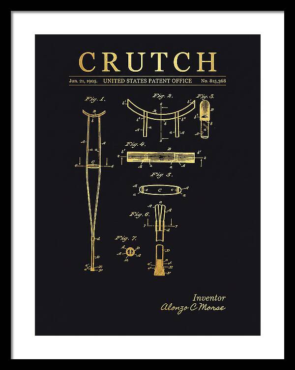 Crutch Gold Patent Us815368a