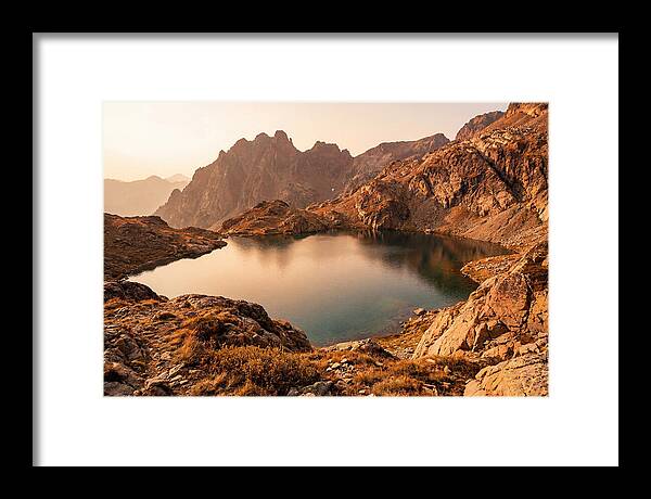 Crystal Blue Glacial Lake