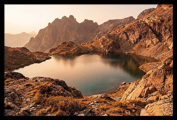 Crystal Blue Glacial Lake
