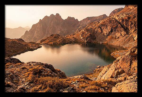 Crystal Blue Glacial Lake