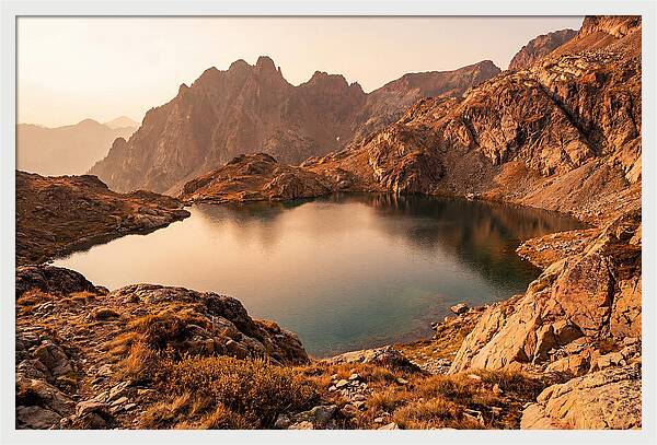 Crystal Blue Glacial Lake