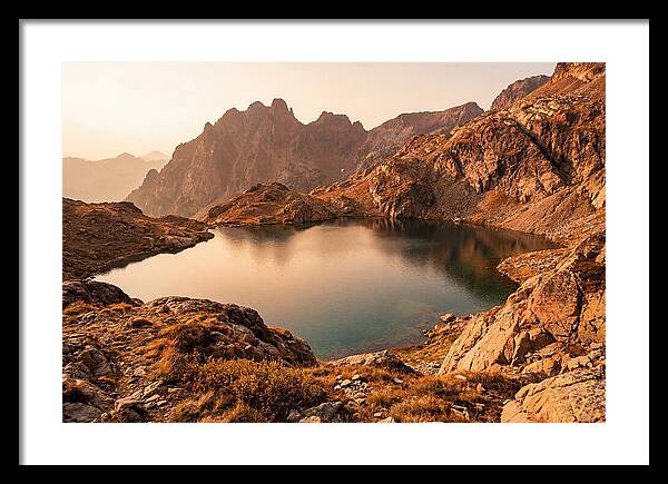 Crystal Blue Glacial Lake