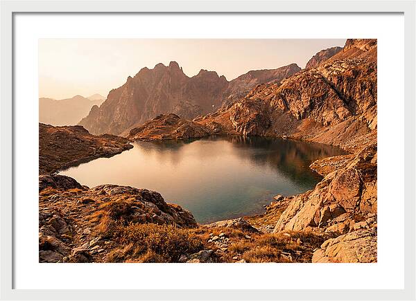 Crystal Blue Glacial Lake