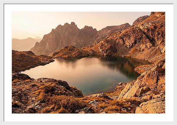 Crystal Blue Glacial Lake