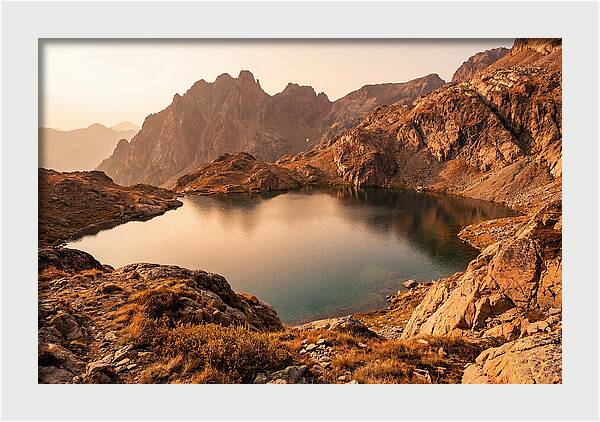 Crystal Blue Glacial Lake