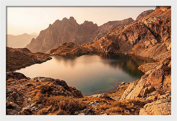 Crystal Blue Glacial Lake