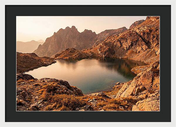 Crystal Blue Glacial Lake