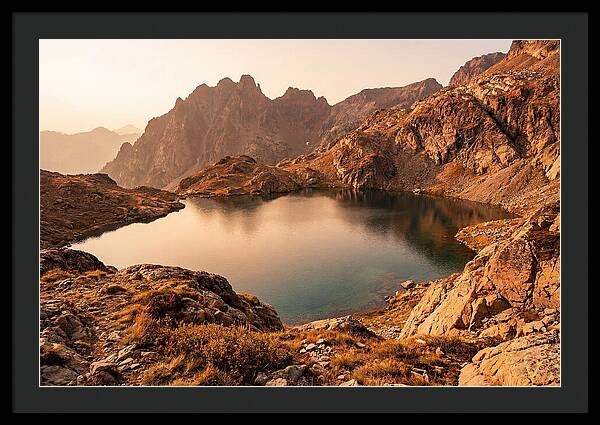 Crystal Blue Glacial Lake