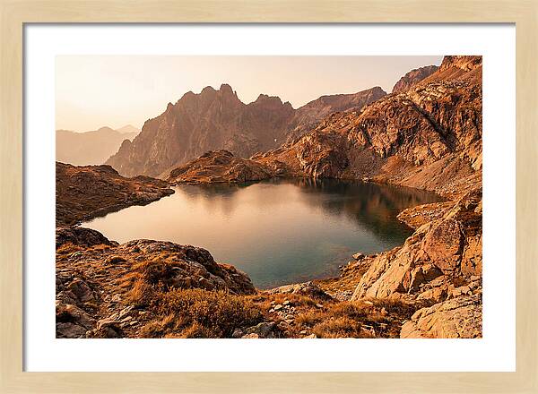 Crystal Blue Glacial Lake