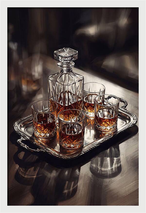 Crystal Decanter Elegance