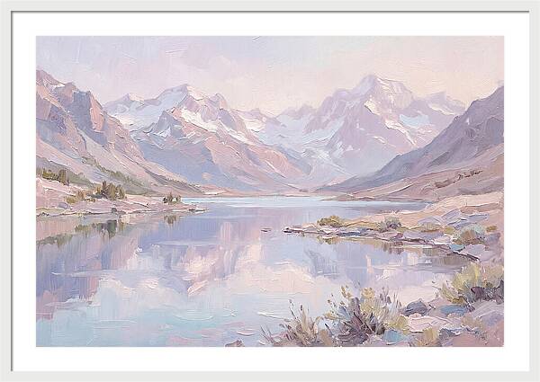 Crystal Mountain Lake Reflections