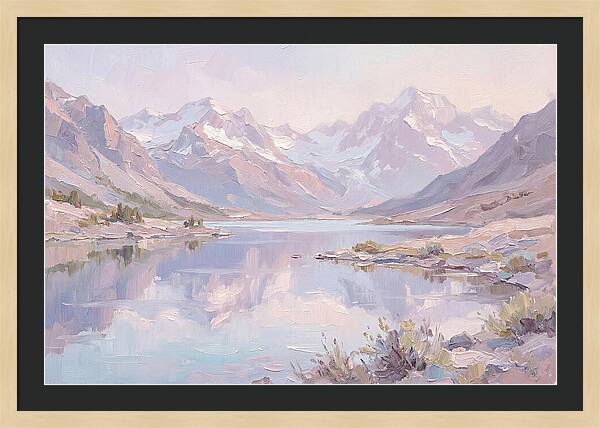 Crystal Mountain Lake Reflections