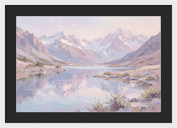 Crystal Mountain Lake Reflections