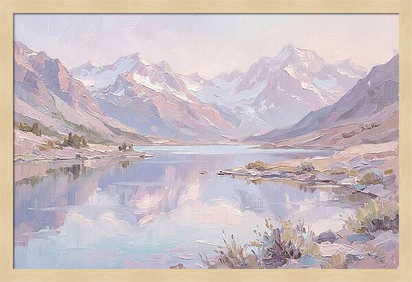 Crystal Mountain Lake Reflections