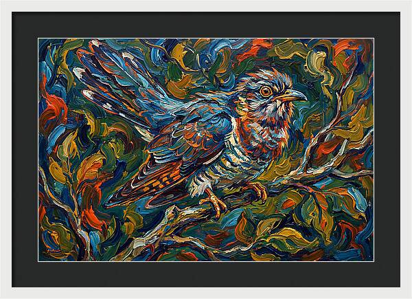Cuckoo Among Vibrant Foliage