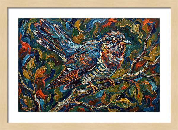 Cuckoo Among Vibrant Foliage